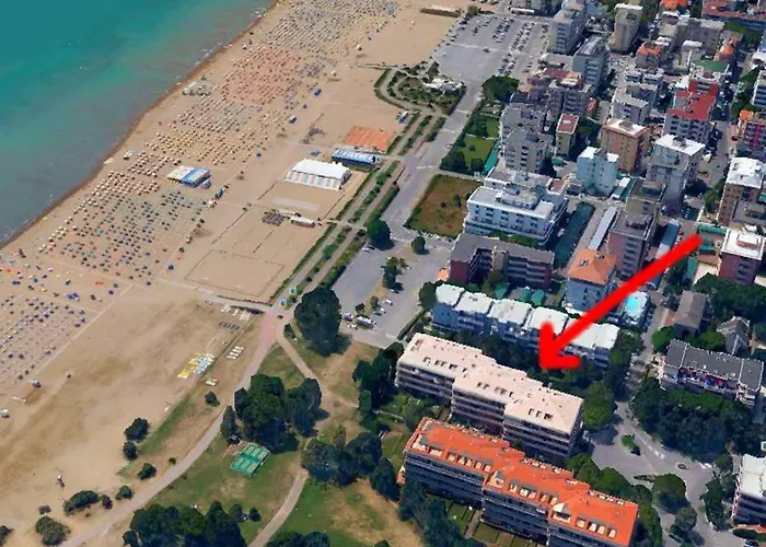 Residenz Carina Elegance Fuer 8 Personen Lägenhet Bibione